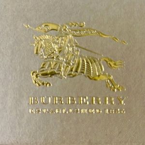 Burberry sunglasses box with booklet